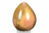 Polished Polychrome Jasper Egg - Madagascar #245700-1